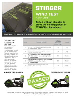 wind test flier